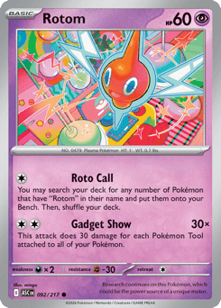 Rotom - Ascended Heroes 92 Pokemon TCG Card