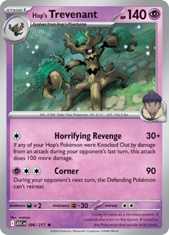 Hop's Trevenant - Ascended Heroes 96 Pokemon TCG Card