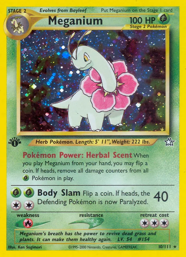 Meganium - Neo Genesis #10