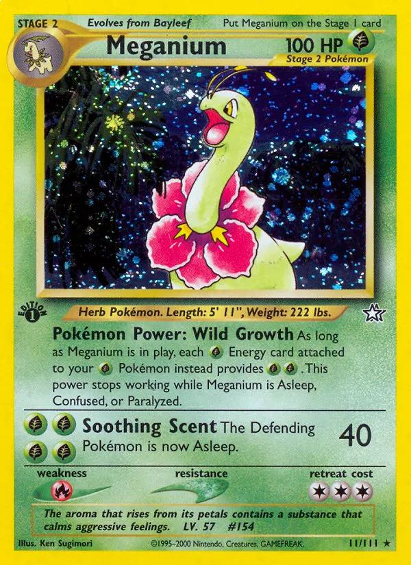 Meganium - Neo Genesis #11
