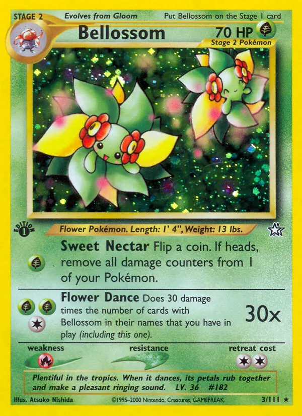 Bellossom - Neo Genesis #3