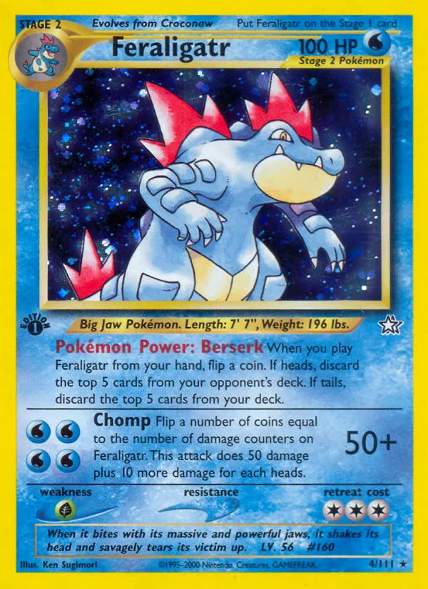 Feraligatr - Neo Genesis #4