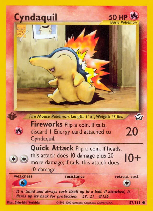 Cyndaquil - Neo Genesis #57