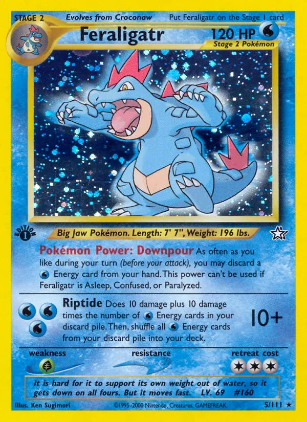 Feraligatr - Neo Genesis #5