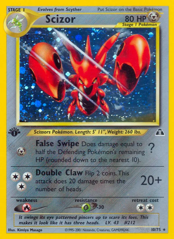 Scizor - Neo Discovery #10