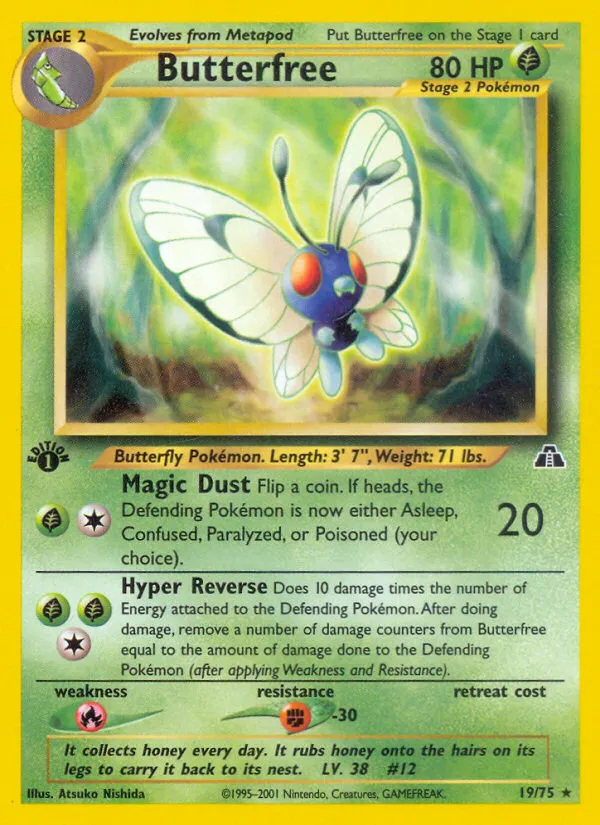Butterfree - Neo Discovery #19