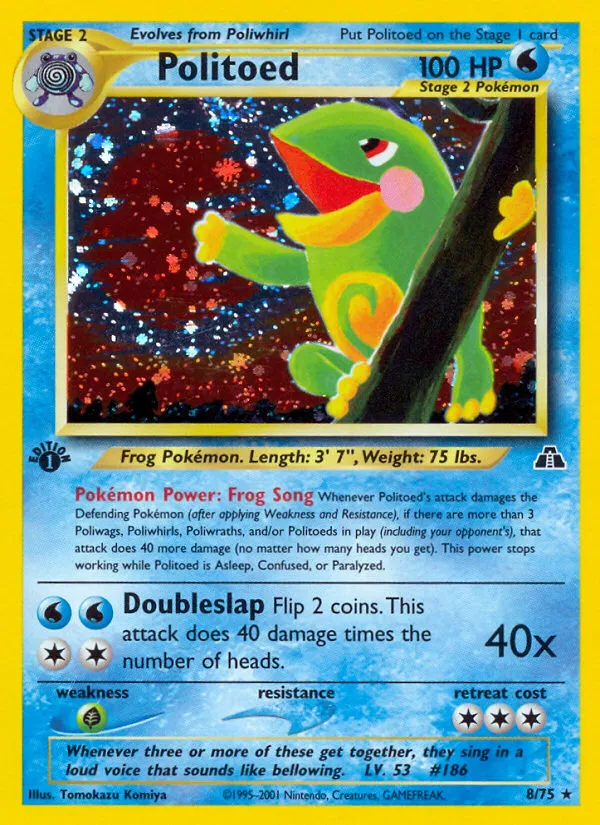 Politoed - Neo Discovery #8