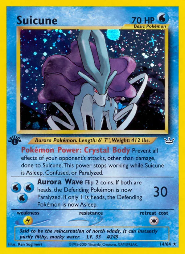 Suicune - Neo Revelation #14