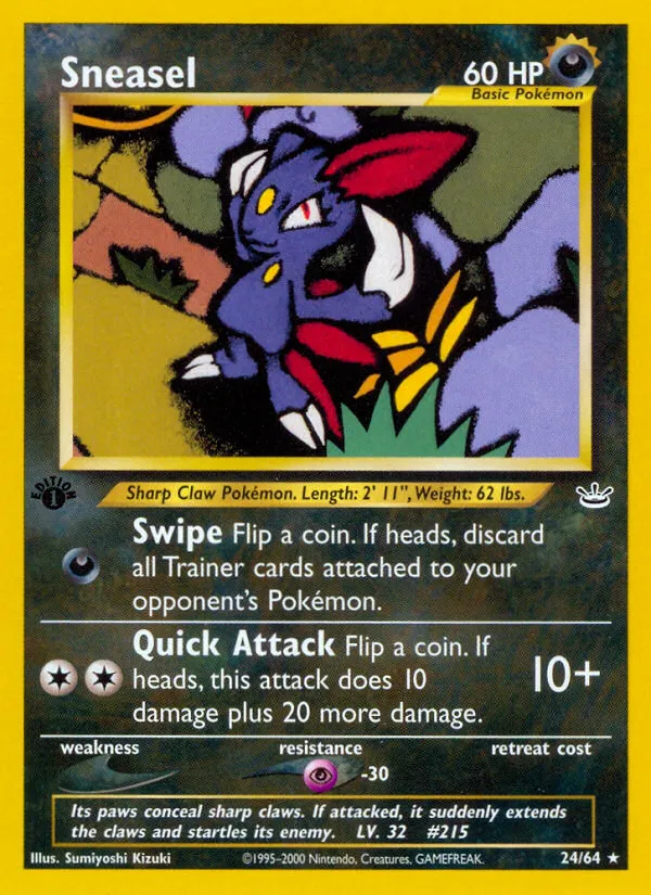 Sneasel - Neo Revelation #24
