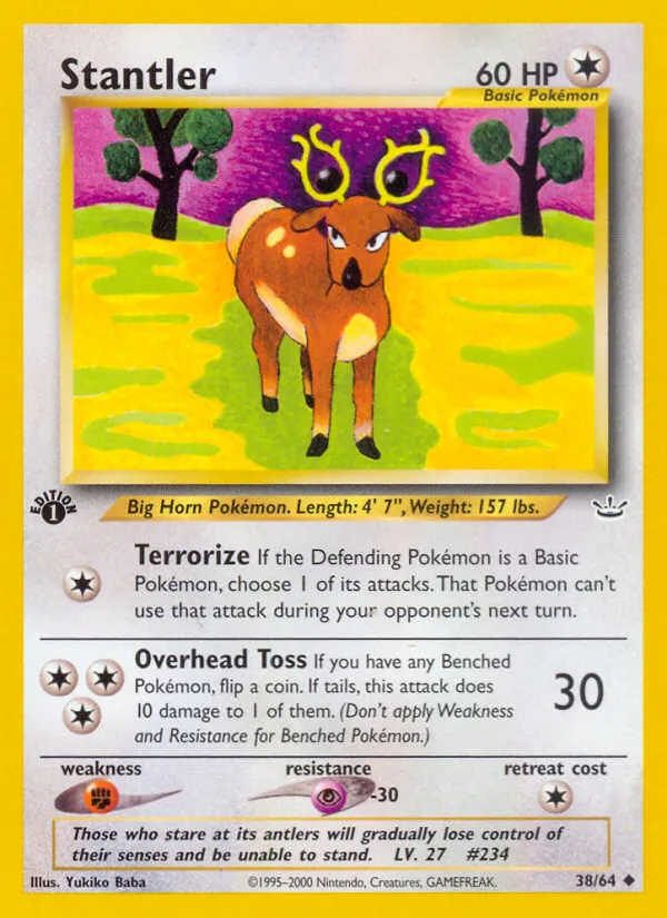 Stantler - Neo Revelation #38