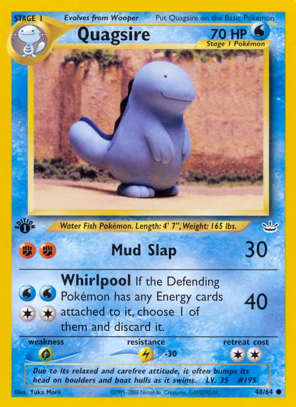 Quagsire - Neo Revelation #48