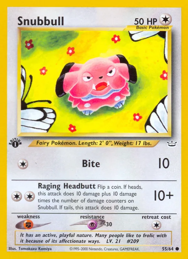 Snubbull - Neo Revelation #55
