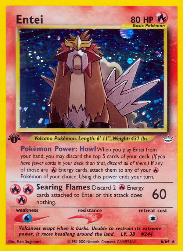 Entei - Neo Revelation #6