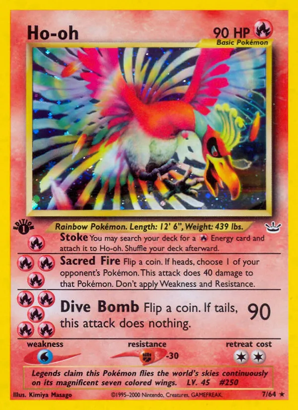 Ho-oh - Neo Revelation #7