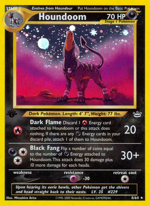 Houndoom - Neo Revelation #8