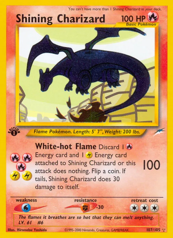 Shining Charizard - Neo Destiny #107