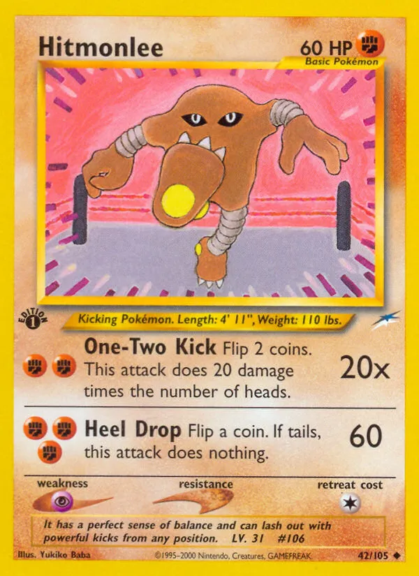 Hitmonlee - Neo Destiny #42