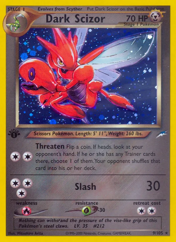 Dark Scizor - Neo Destiny #9