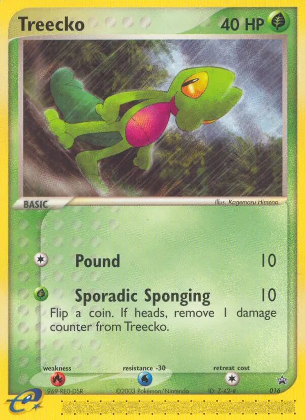 Treecko - Nintendo Black Star Promos #16