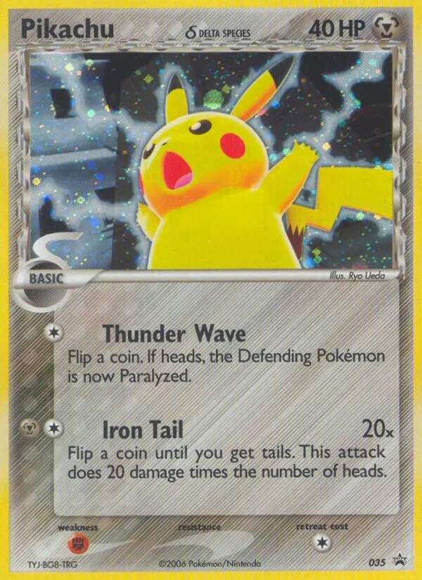 Pikachu δ - Nintendo Black Star Promos #35