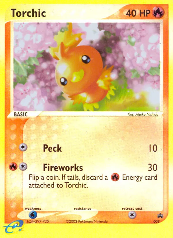 Torchic - Nintendo Black Star Promos #8