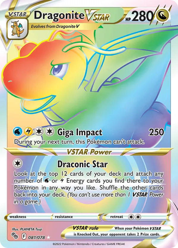 Dragonite VSTAR - Pokémon GO #81