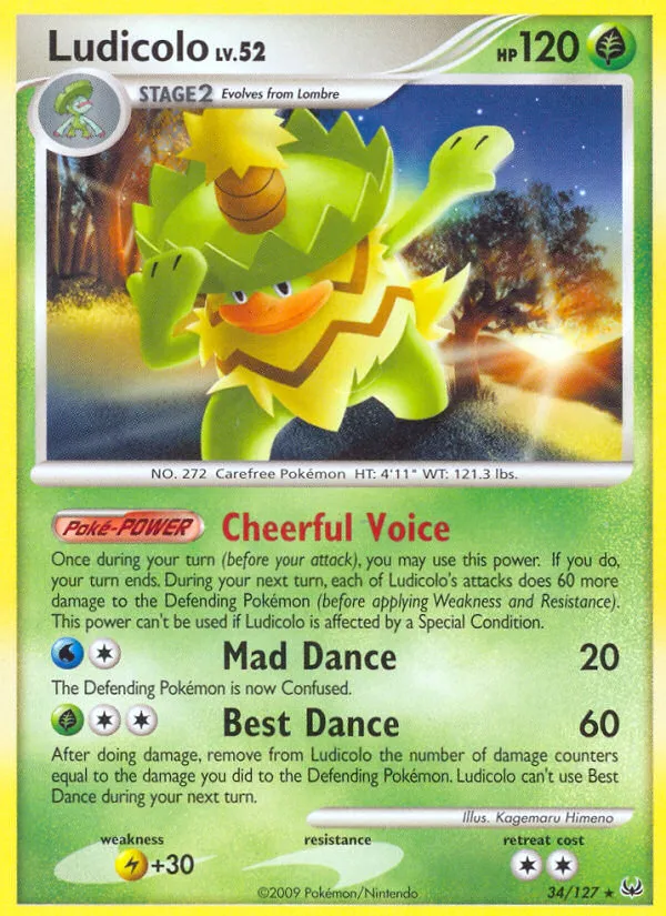 Ludicolo - Platinum #34