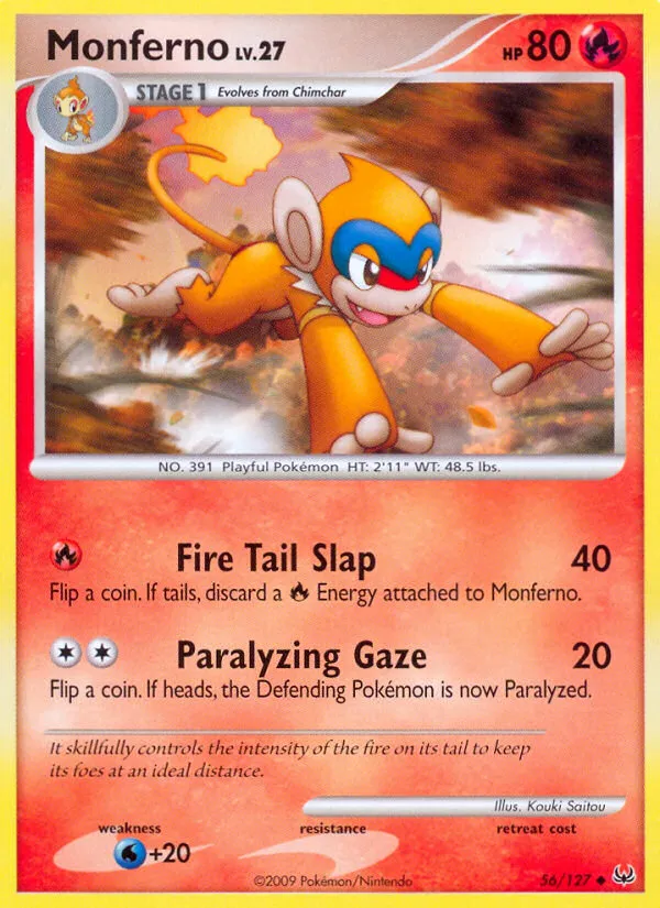 Monferno - Platinum #56