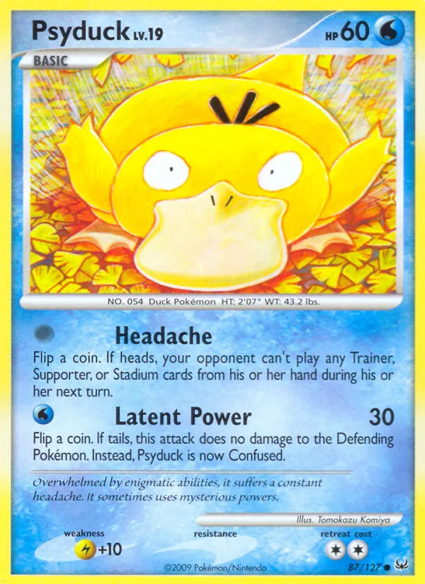 Psyduck - Platinum #87