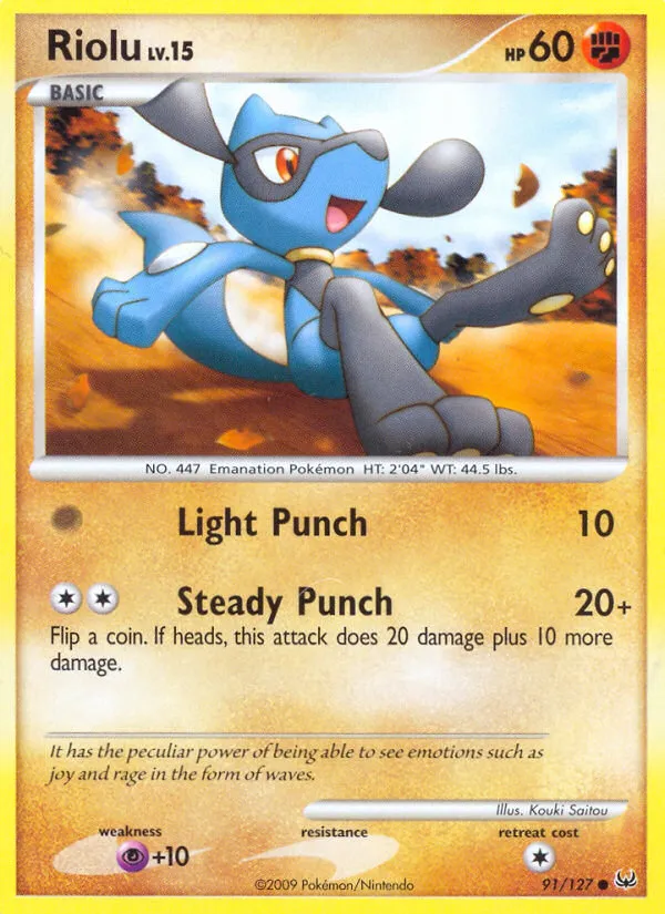 Riolu - Platinum #91