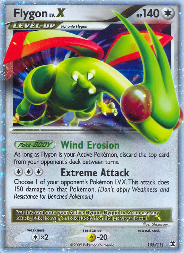 Flygon LV.X - Rising Rivals #105
