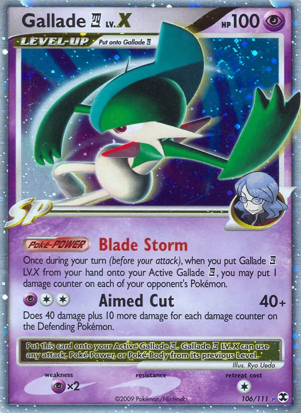 Gallade E4 LV.X - Rising Rivals #106