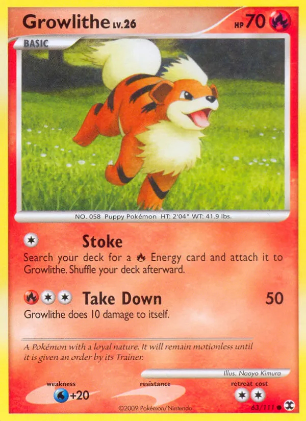 Growlithe - Rising Rivals #63