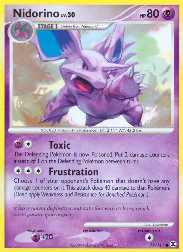 Nidorino - Rising Rivals #74