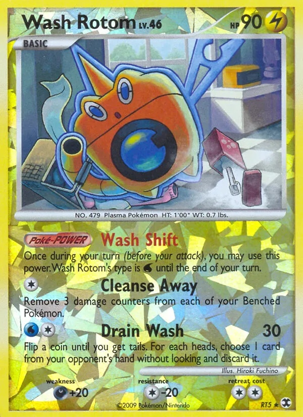 Wash Rotom - Rising Rivals #RT5