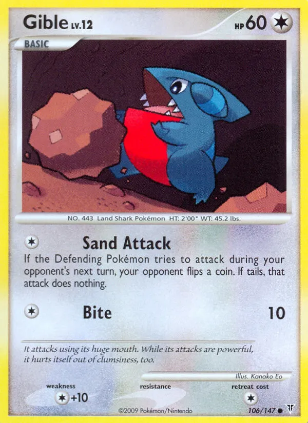 Gible - Supreme Victors #106