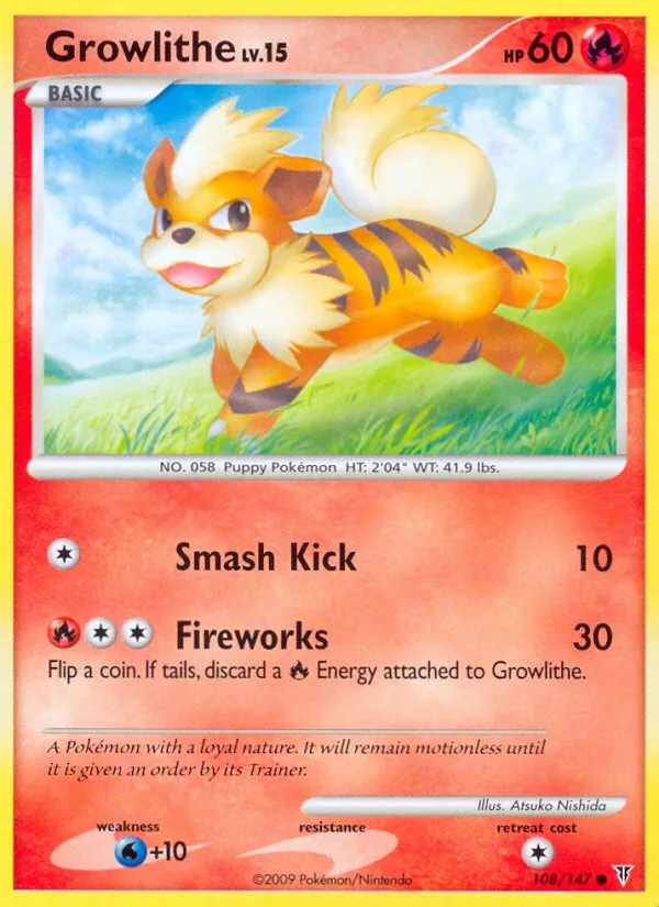Growlithe - Supreme Victors #108