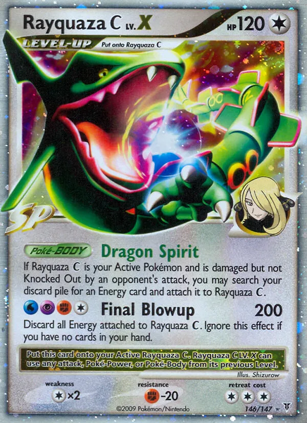 Rayquaza C LV.X - Supreme Victors #146
