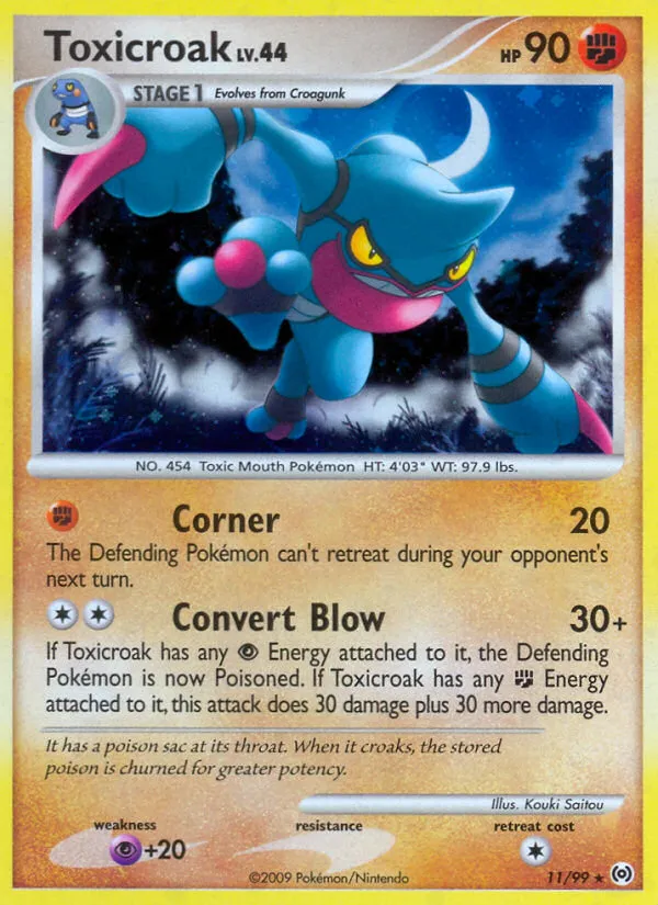 Toxicroak - Arceus #11