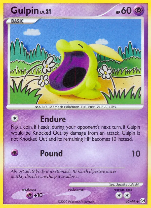 Gulpin - Arceus #40