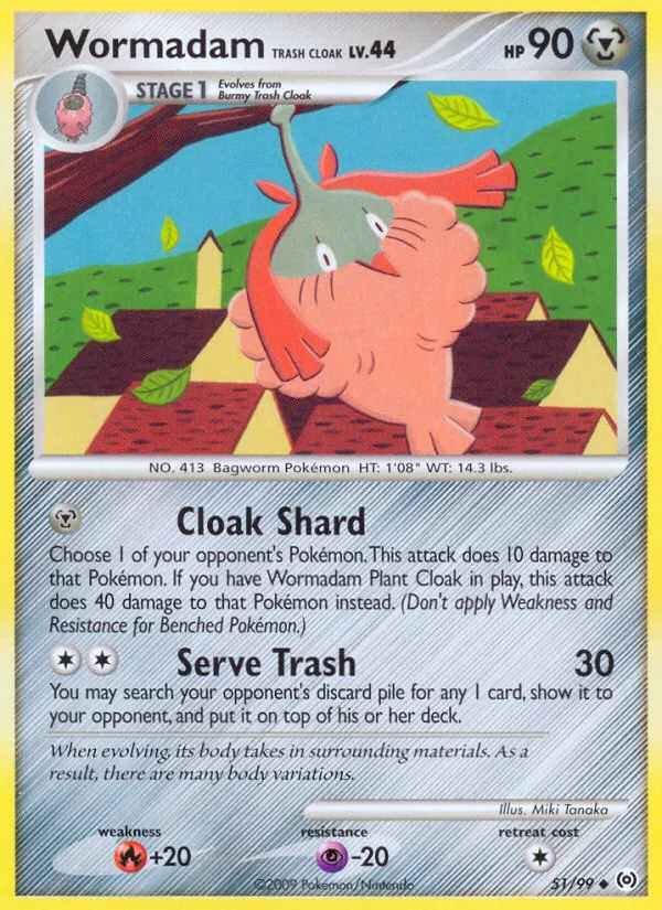Wormadam Trash Cloak - Arceus #51