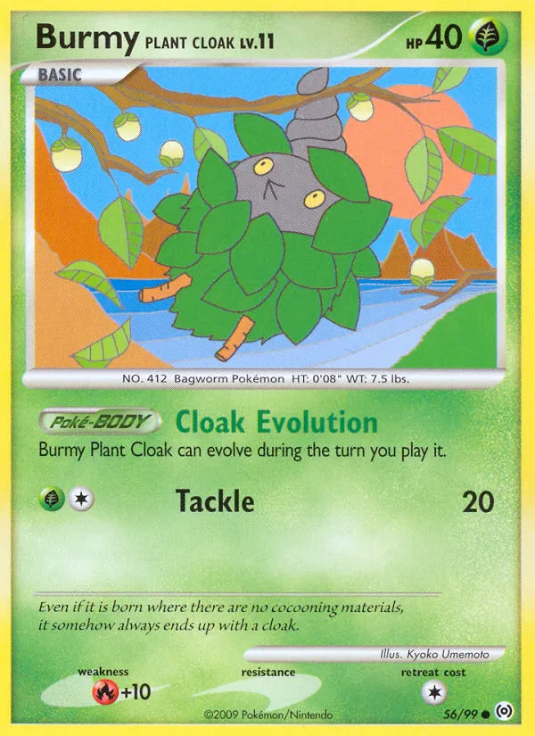 Burmy Plant Cloak - Arceus #56