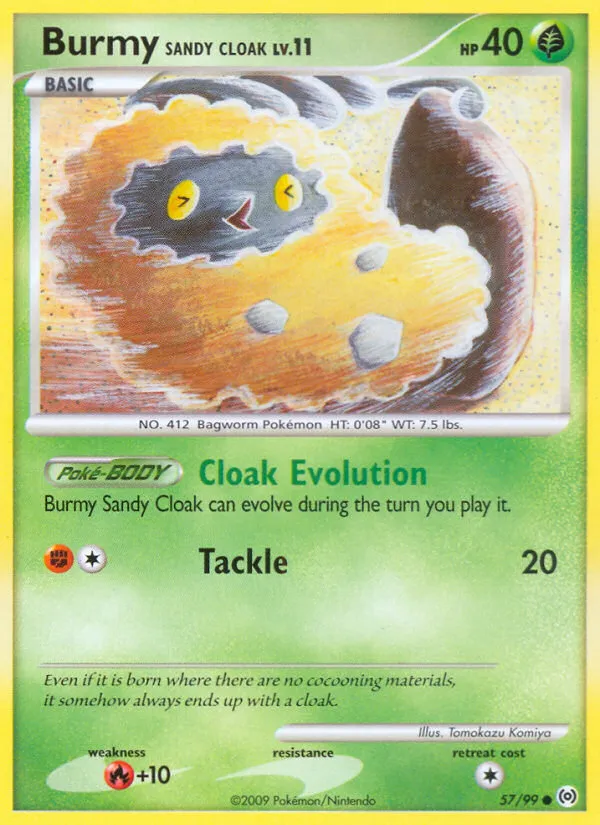 Burmy Sandy Cloak - Arceus #57