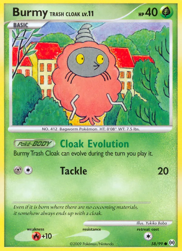 Burmy Trash Cloak - Arceus #58