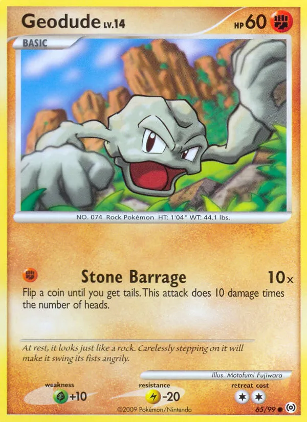 Geodude - Arceus #65