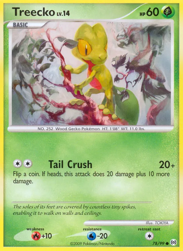 Treecko - Arceus #78