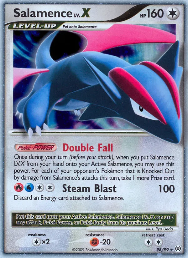 Salamence LV.X - Arceus #98