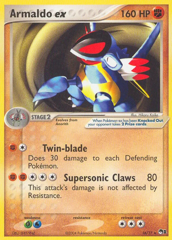 Armaldo ex - POP Series 1 #16