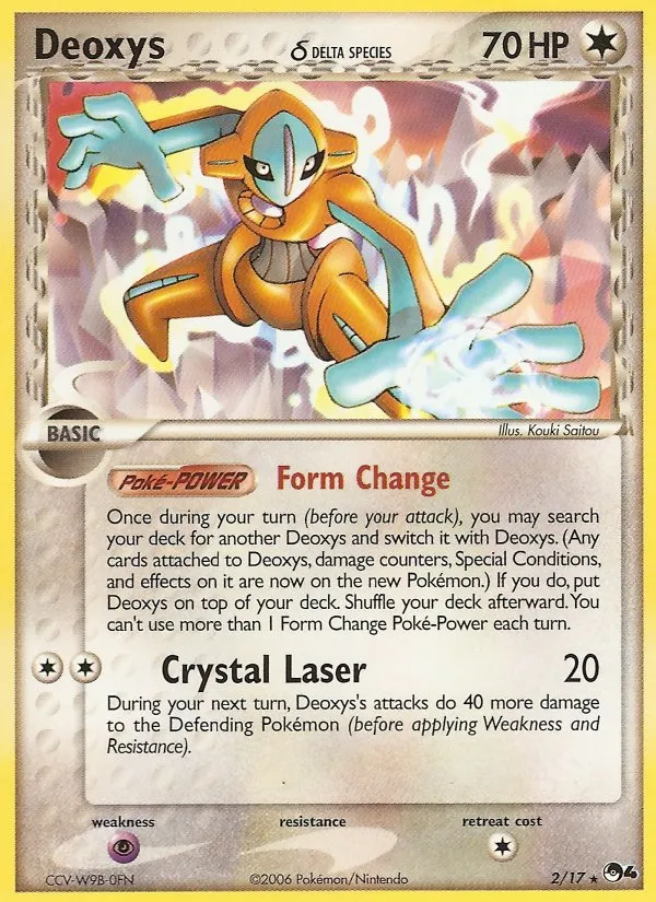 Deoxys δ - POP Series 4 #2