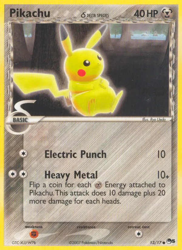 Pikachu δ - POP Series 5 #13